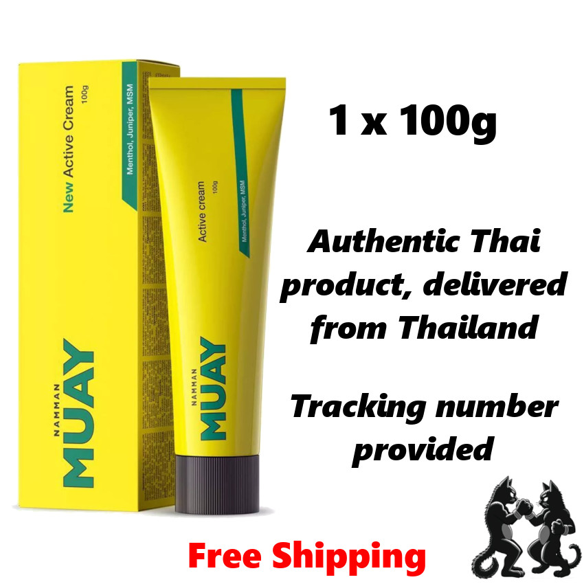 Namman Muay Thai Cream 100g (1 Tube) | Authentic Relief | Free Tracked Shipping
