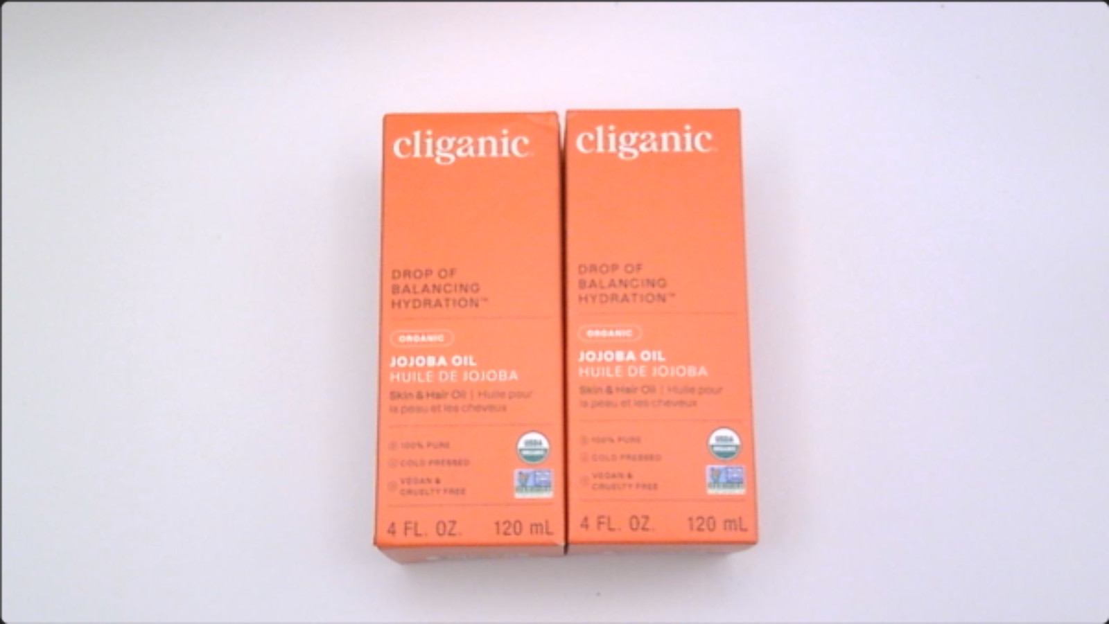 (2 Pack) 12/27 Cliganic Organic Jojoba Oil, 100% Pure (4oz) | Moisturizing for F