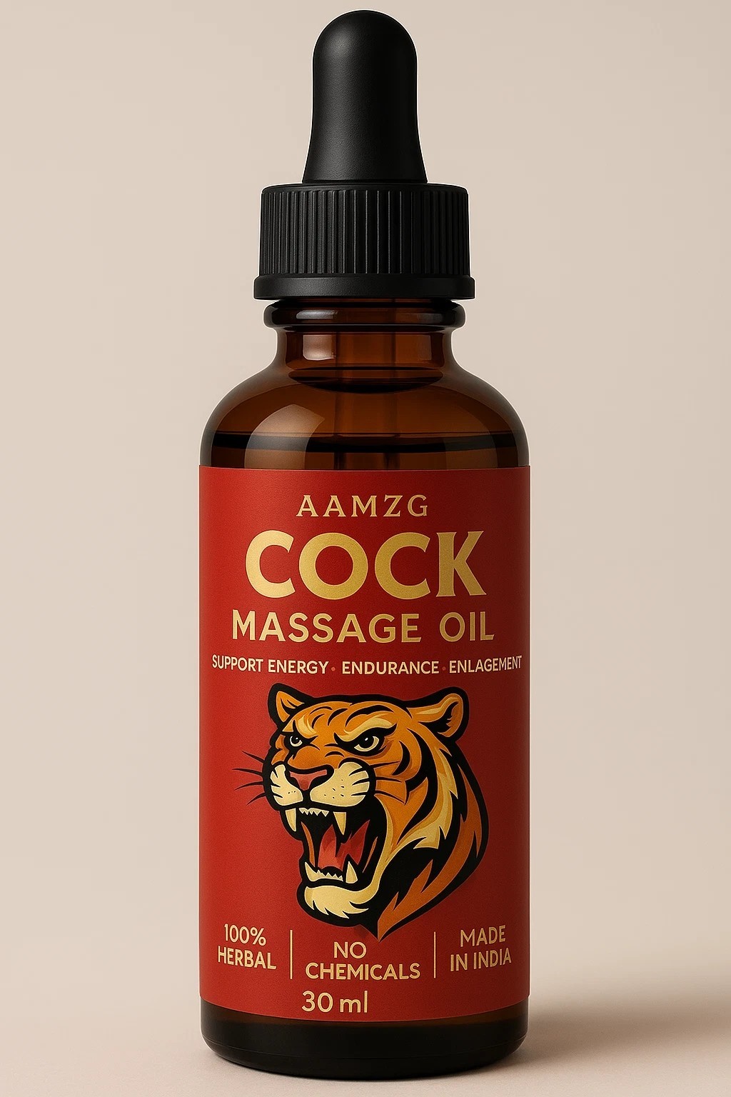 AAMZG Natural Body Massage Oil For External Use Only | Made in India – (30 ml)