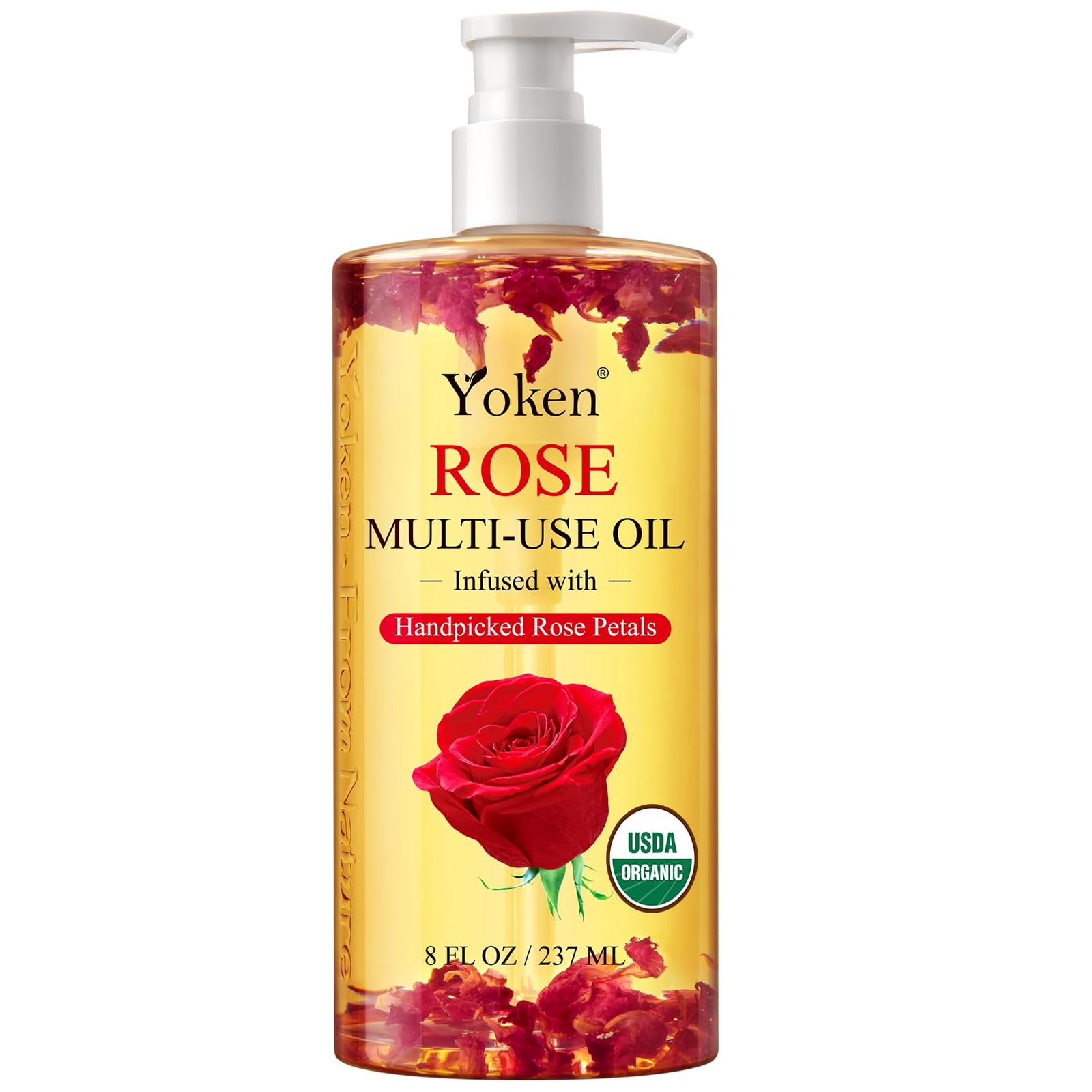 MultiUse Body Oil For Skin USDA Certified,Face,Hair and Nails,Multi Purpose O…