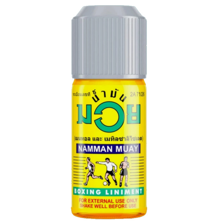 Namman Muay Thai Boxing Liniment Massage Oil 120ml – Authentic from Thailand x6