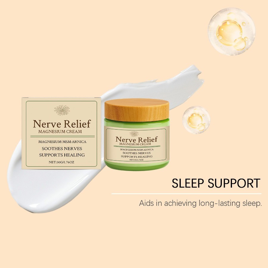Nerve Relief Magnesium Cream Total Relief Magnesium Creams Nerve Pain Relief~US