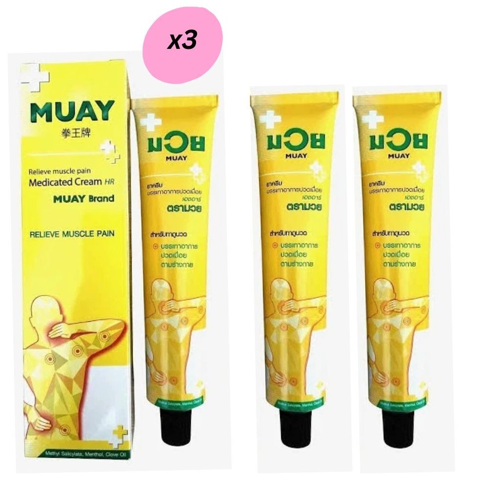 Namman Muay Thai Cream 100g Muscle Pain Relief Cooling Massage 2 3 4 5 Pack