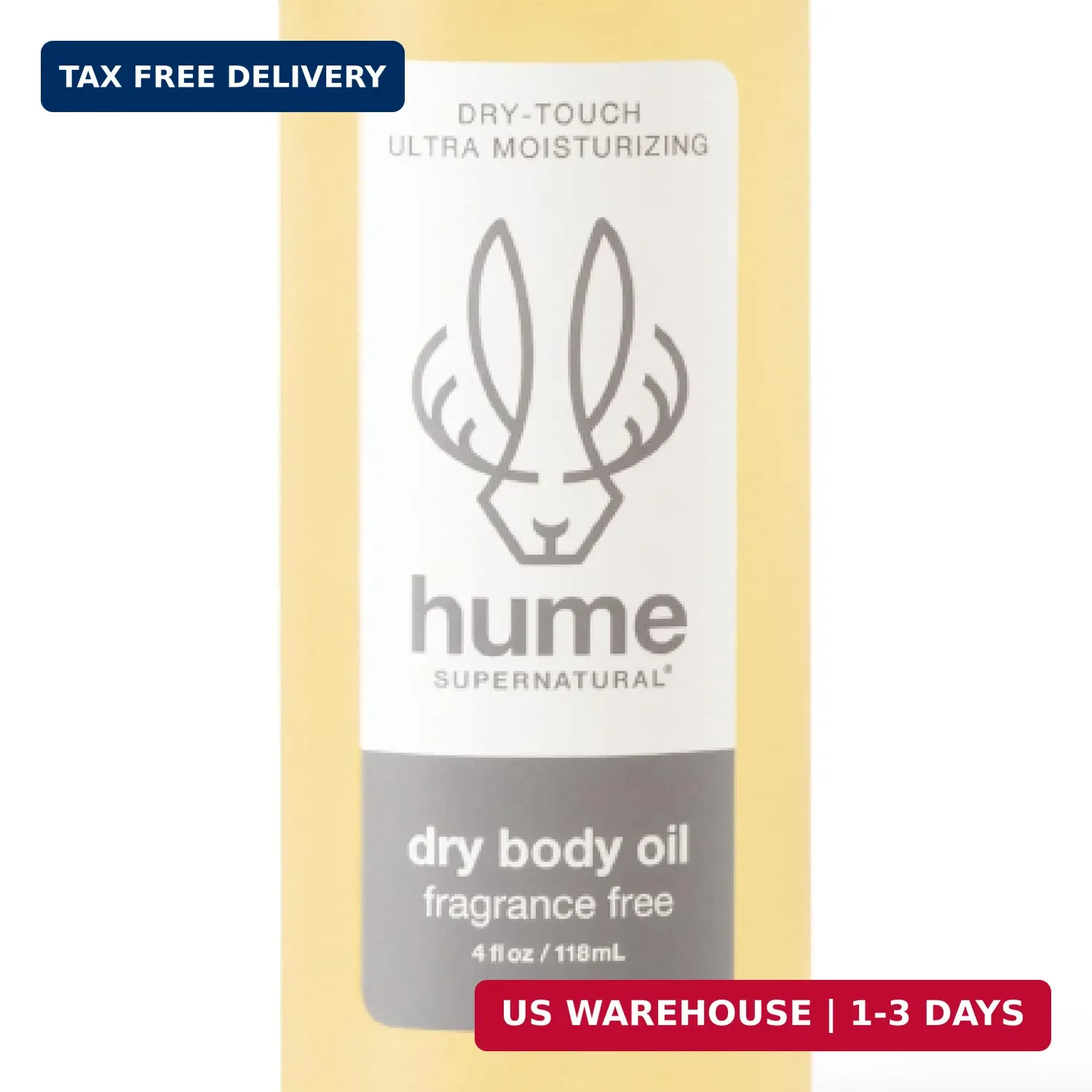 HUME SUPERNATURAL Dry Body Oil Spray – Moisturizing Oil for Dry Skin, After Show