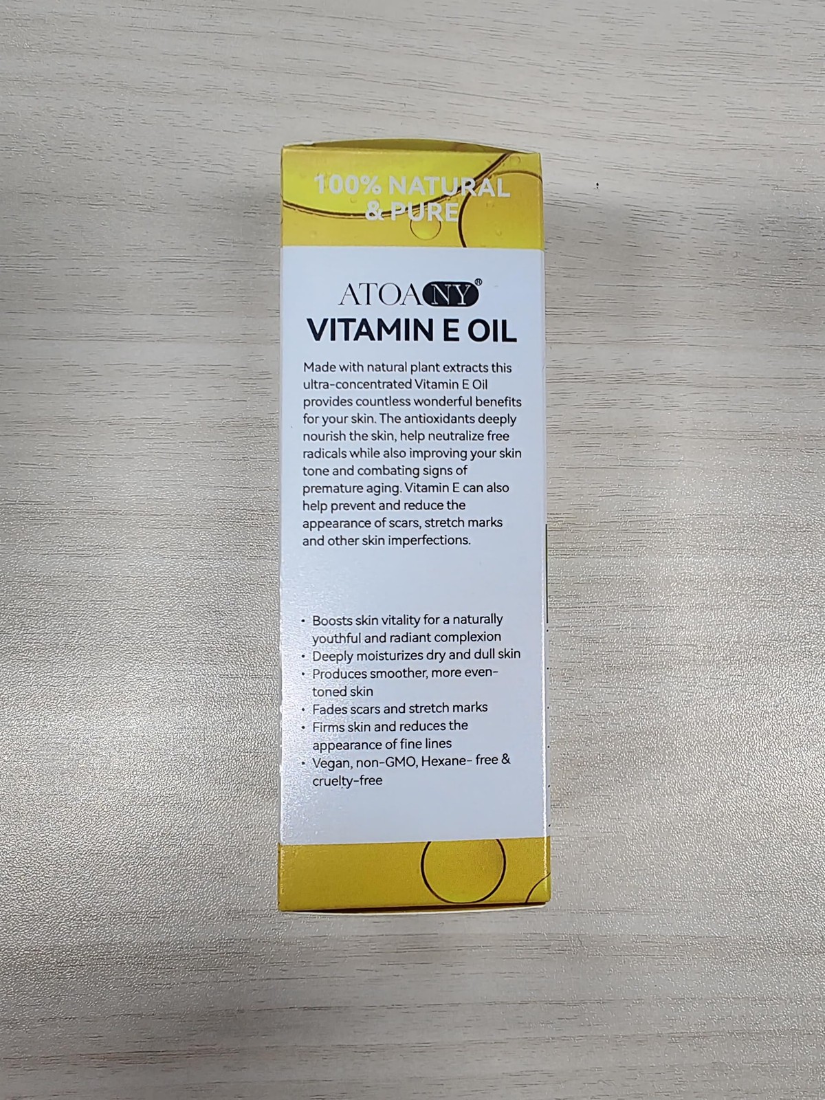 Vitamin E Oil, Ultra Concentrated Vitamin E Oil for Skin, Face, Hair, and Sca…