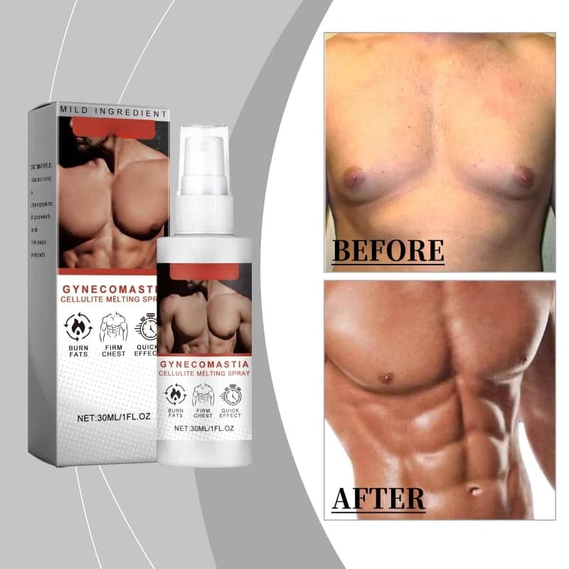 Gentle and Caring Men’s Chest Spray Highlights the Figure and Chest Contouring