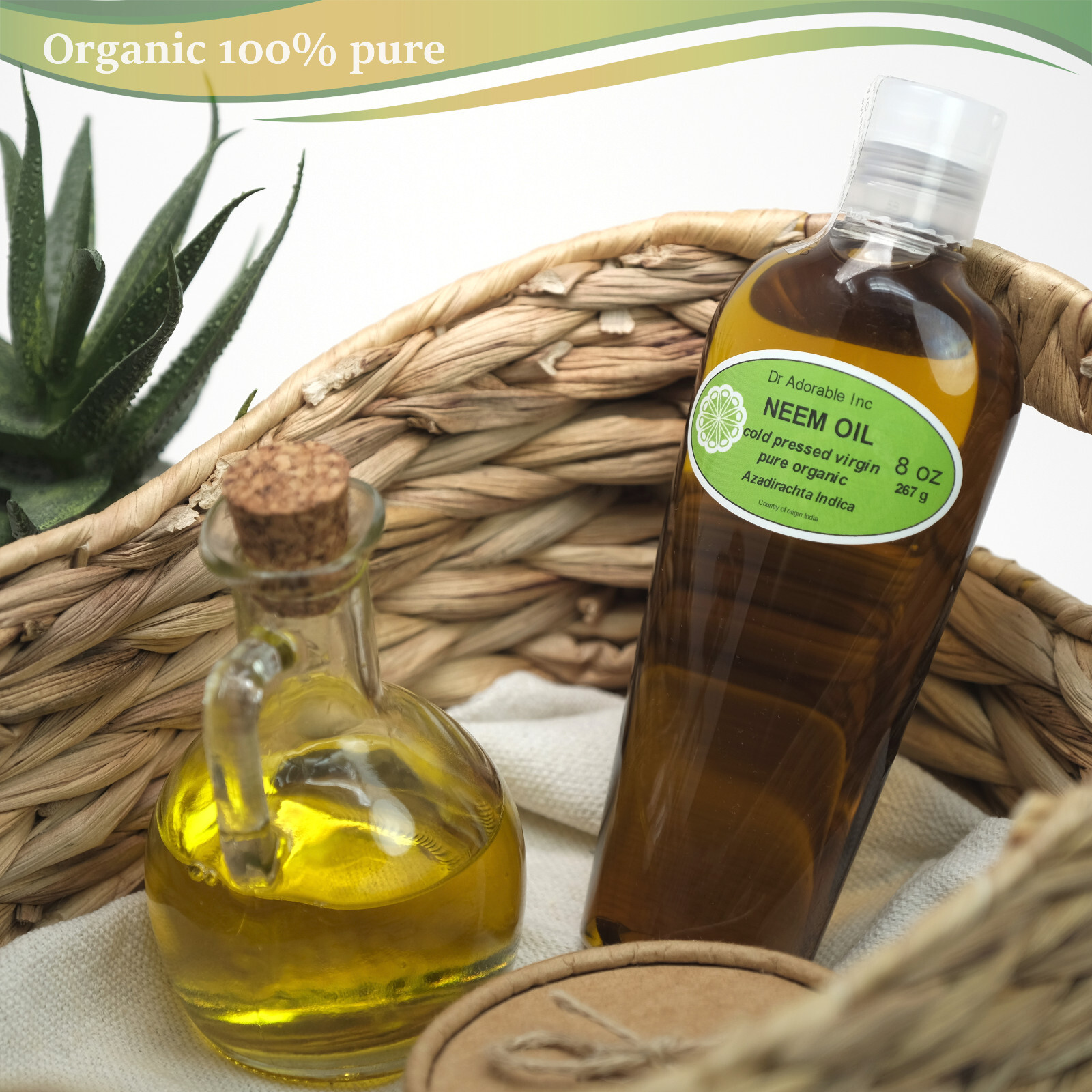 PURE ORGANIC NEEM CARRIER OIL COLD PRESSED 2 OZ 4 OZ 8 OZ 12 OZ -UP TO 7 LB