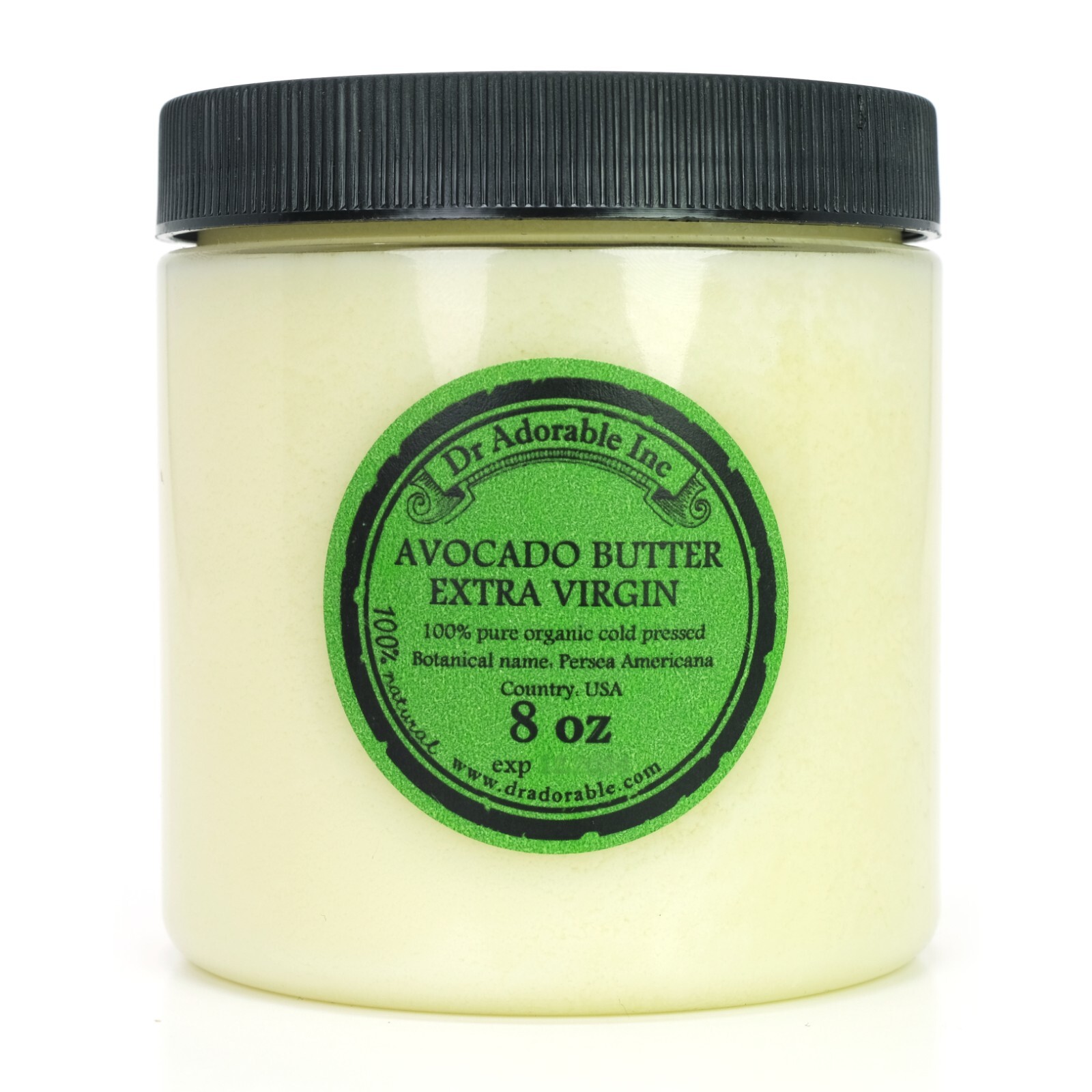 RAW Unrefined Avocado Butter Organic Cold Pressed 2 oz up to 12 Lb Free S/H