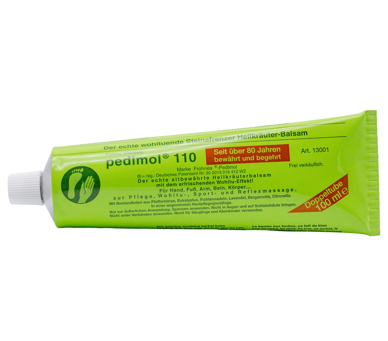 Frohnes Original Pedimol 110 Herbal Balm Massage Gel for Muscle & Joint Pain x10