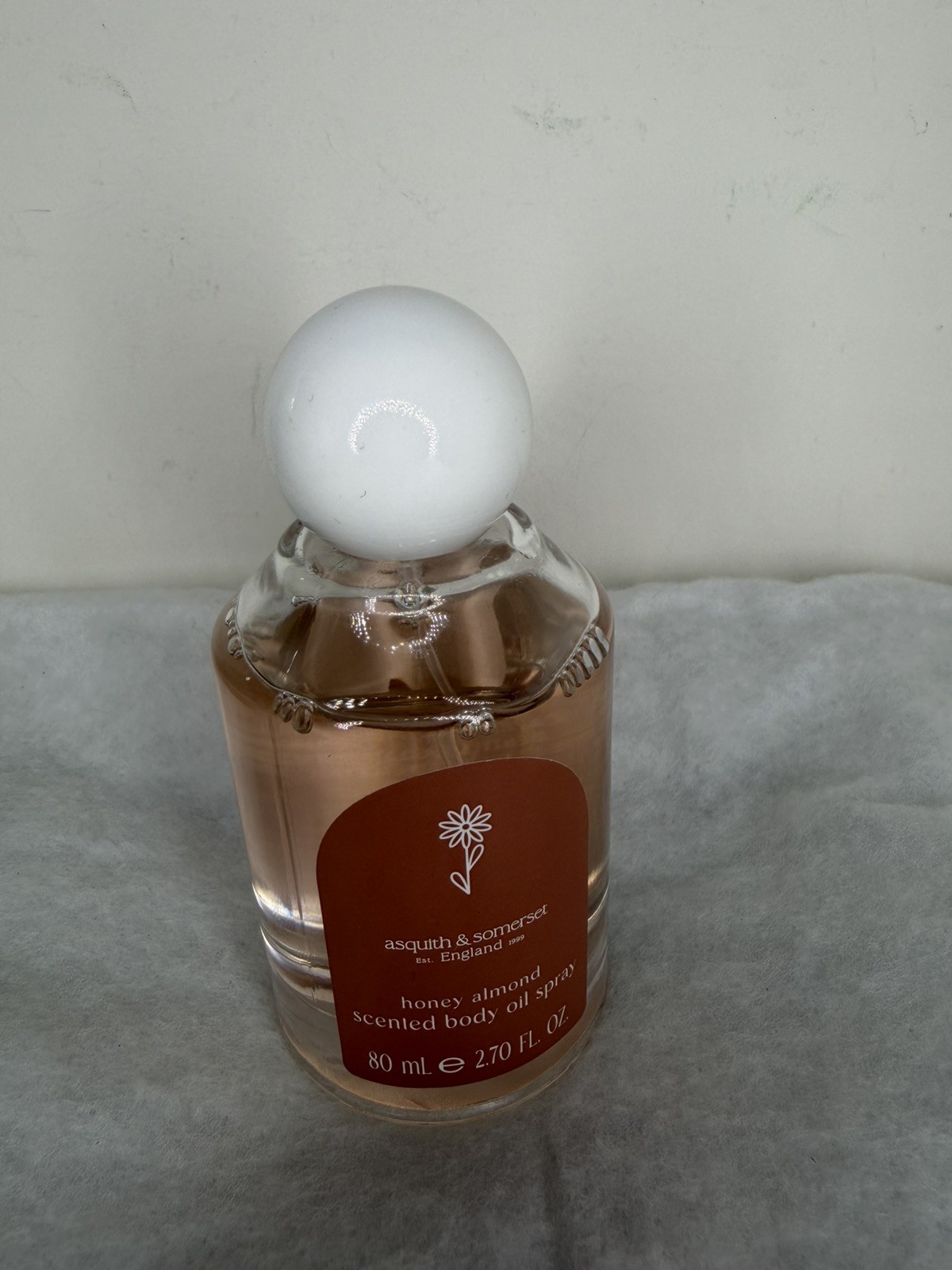 Asquith & Somerset England Warm Vanilla Scented Body Oil Spray 2.70 oz Fragrance