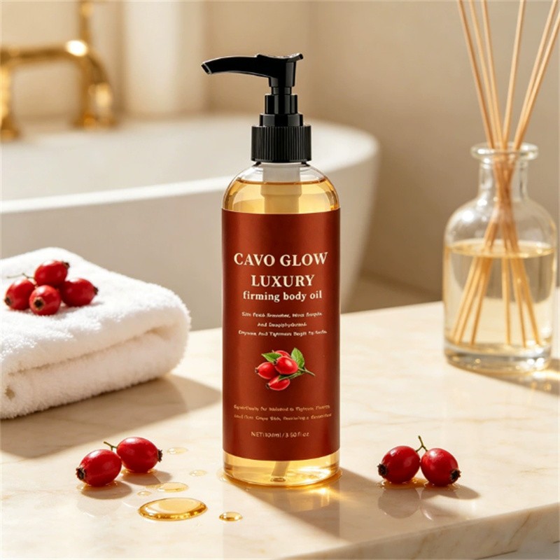 Cavo Glow Luxury Firming Body Oil Anti Crepe Skin Tightening Hydrating Oil