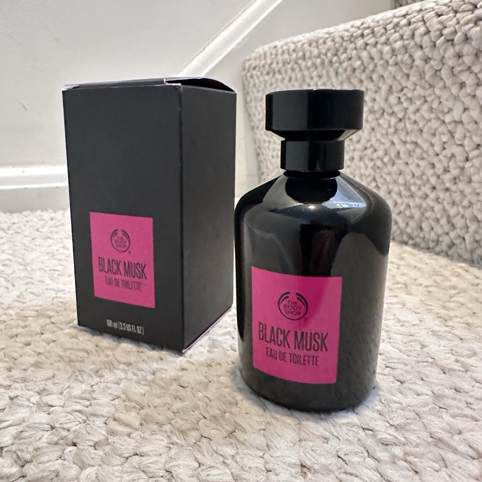 BODY SHOP BLACK MUSK EAU DE TOILETTE HUGE 100 ML. EDT SPRAY