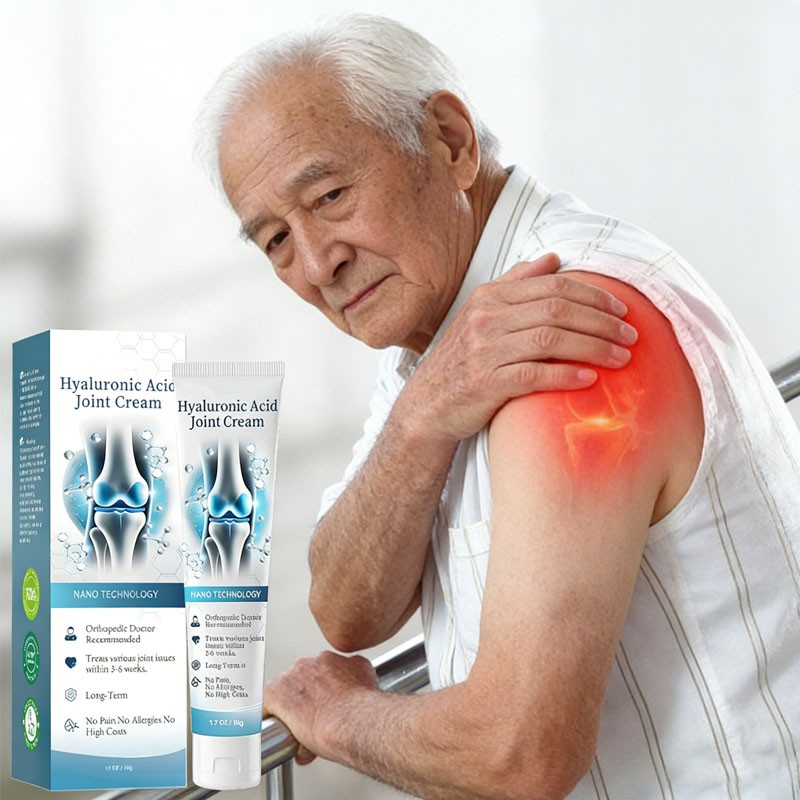2026 FRESH Hyaluronic Acid Joint Cream – Joint- Knee Pain Relief 1.76oz/ 50g