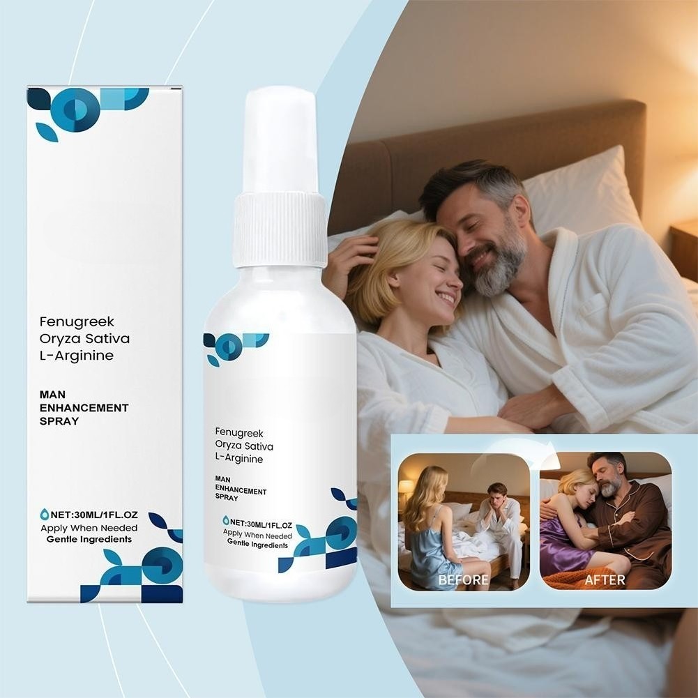 Men’s Body Nourishing Spray – Moisturizing and Lightweight – Daily Hydration