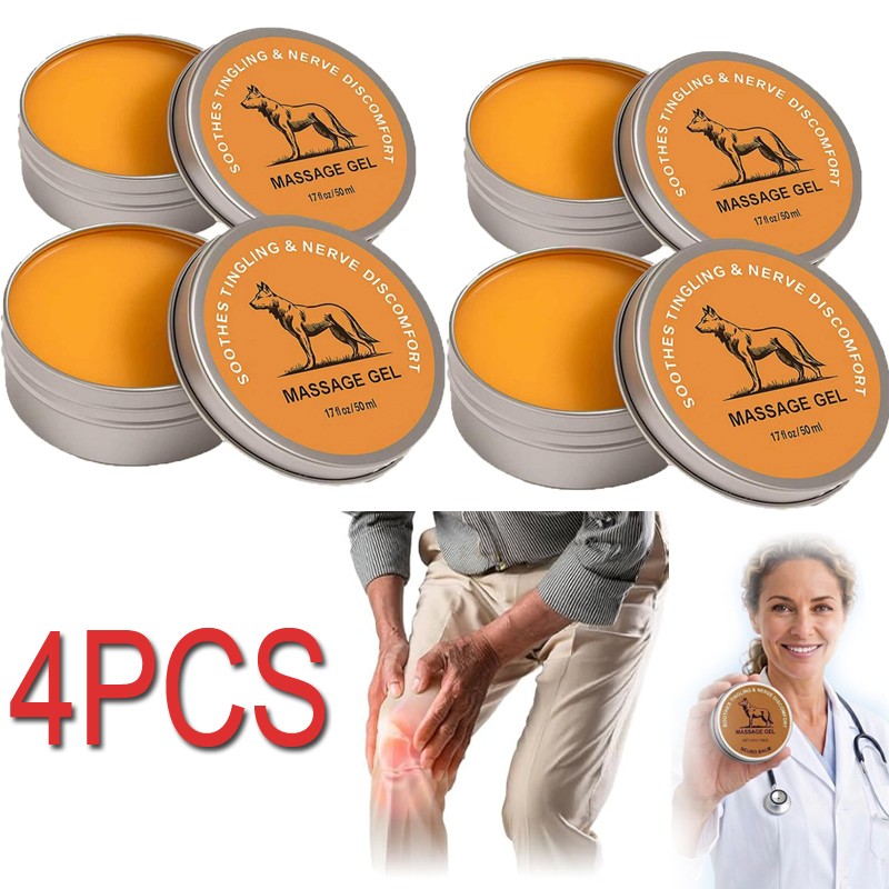 4PCS Neuro Balm, Joint Care Soothing Cream,Herbal Cooling Soothing Cream – 20%