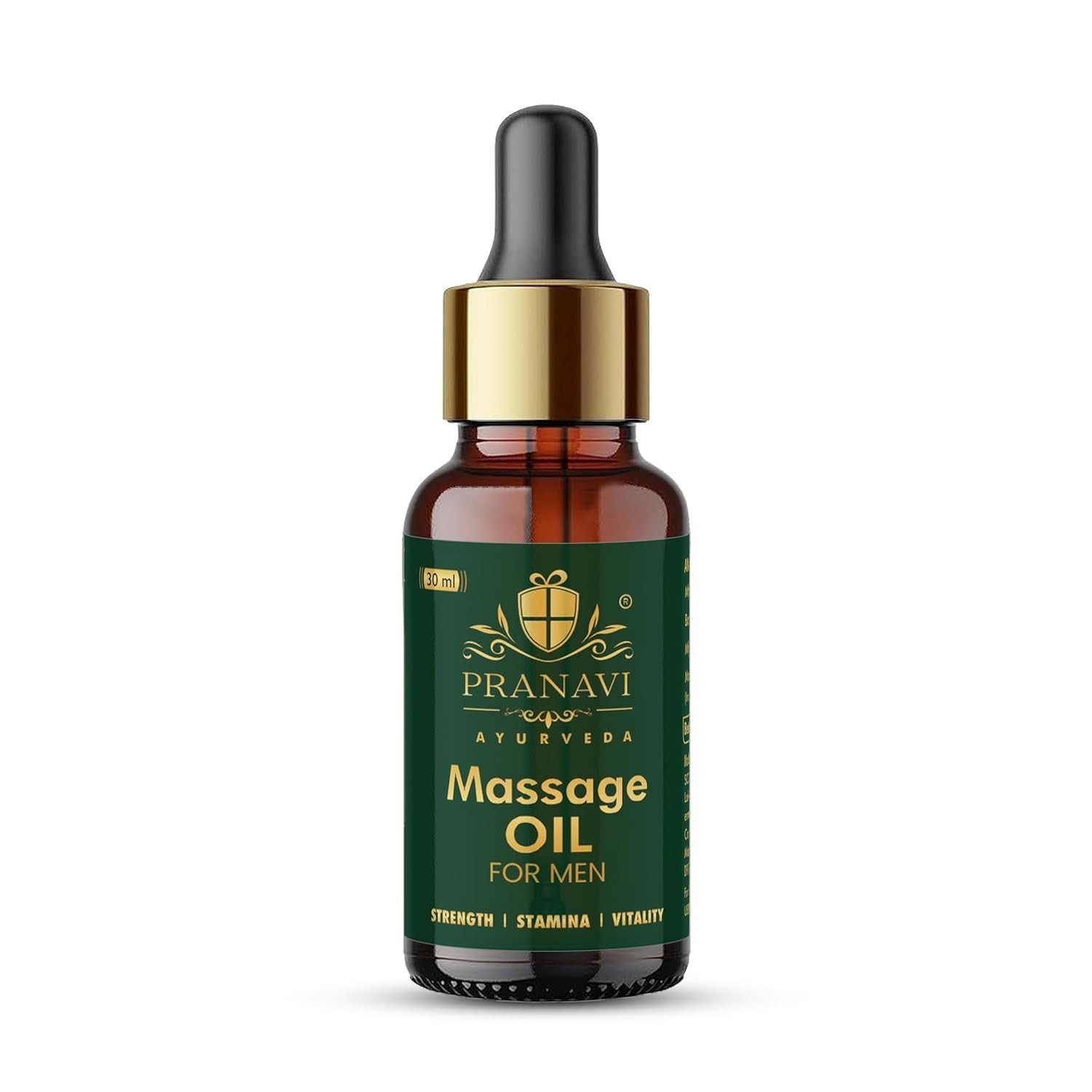 Ayurvedic Men’s Massage Oil – Strengthens Muscles & Enhances Blood Flow – 30ml*2