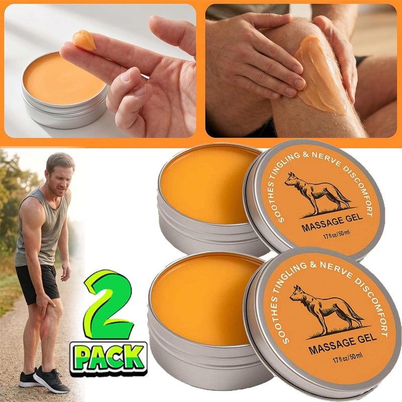 2PCS Neuro Balm, Joint Care Soothing Cream,Herbal Cooling Soothing Cream