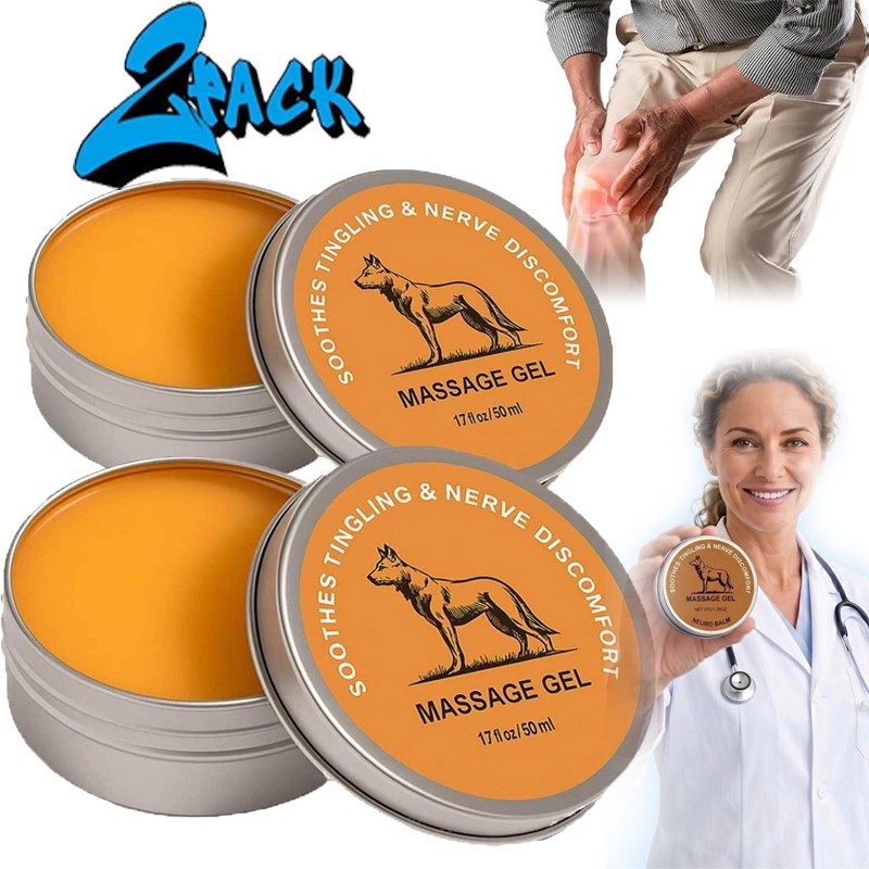 2PCS Neuro Balm, Joint Care Soothing Cream,Herbal Cooling Soothing Cream – 20%