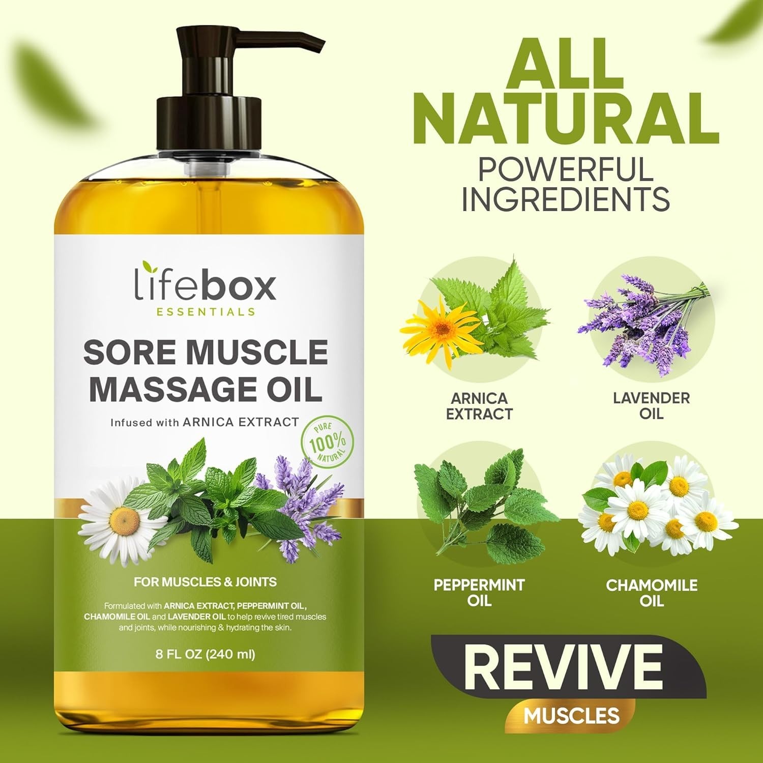Mejor Aceite para Masajes y Dolores Musculares Sensual Cansancio Parejas Arnica