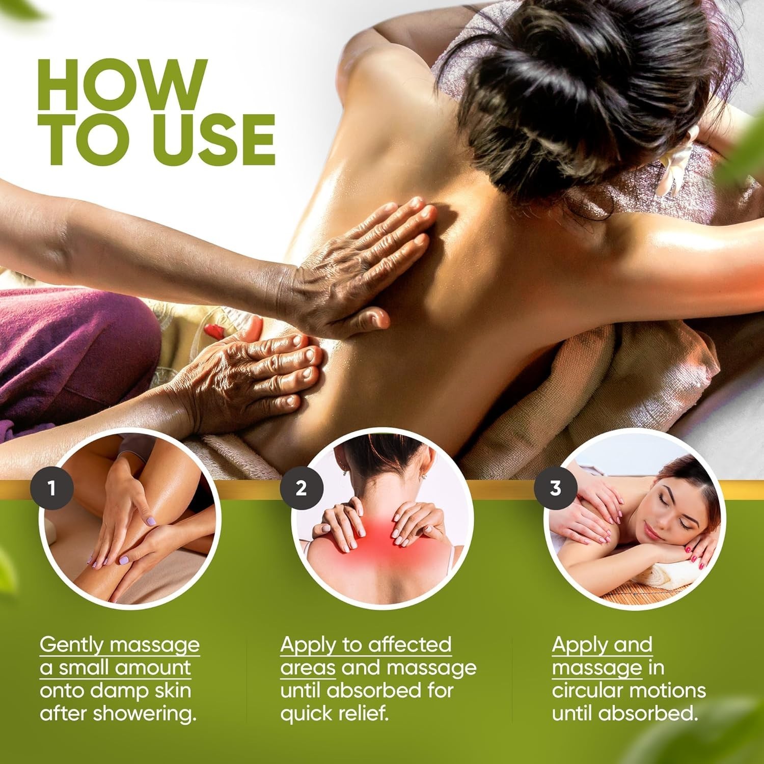 Mejor Aceite para Masajes y Dolores Musculares Sensual Cansancio Parejas Arnica