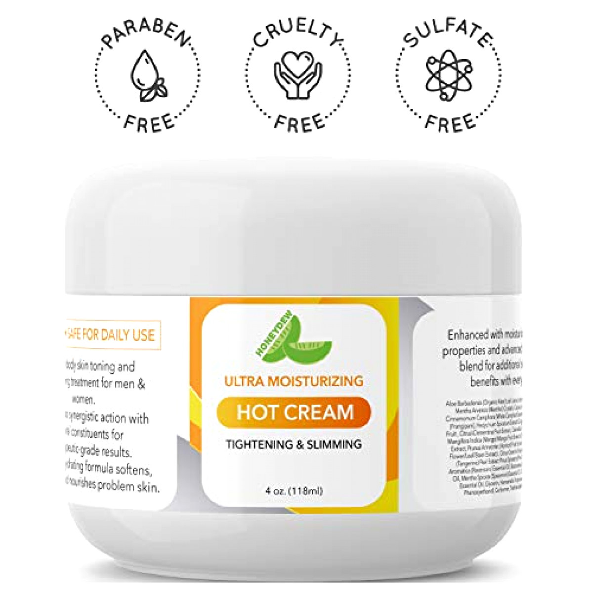 Hot Cream Cellulite Treatment Belly Fat Burner for Women and Men Muscle Relaxer