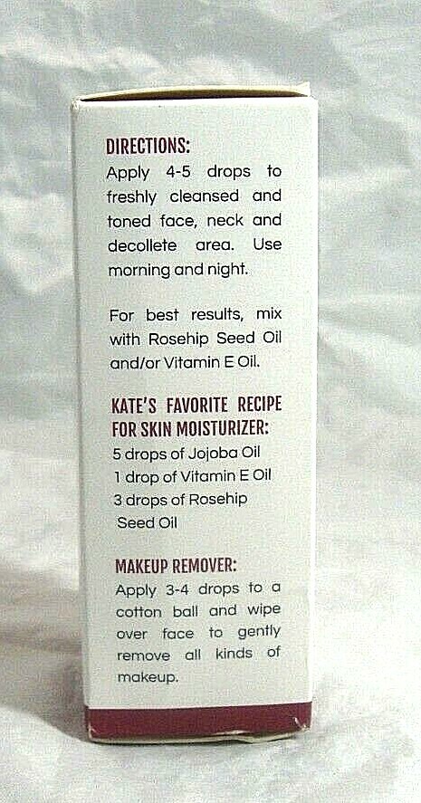 KB Organic Jojoba Oil USDA Cold Pressed (2 oz)