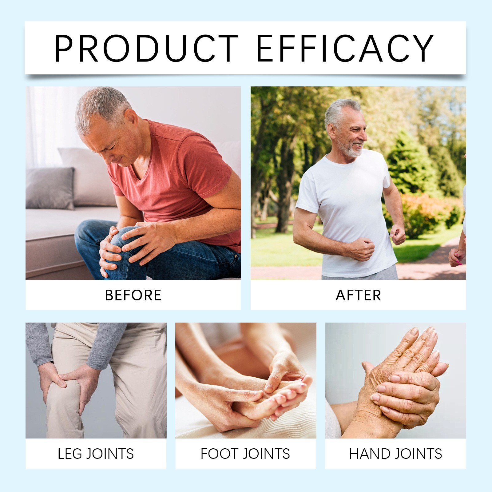 1-5Pcs Hyaluronic Acid Joint Pain Relief Cream Joint Cream Arthroheal Relief