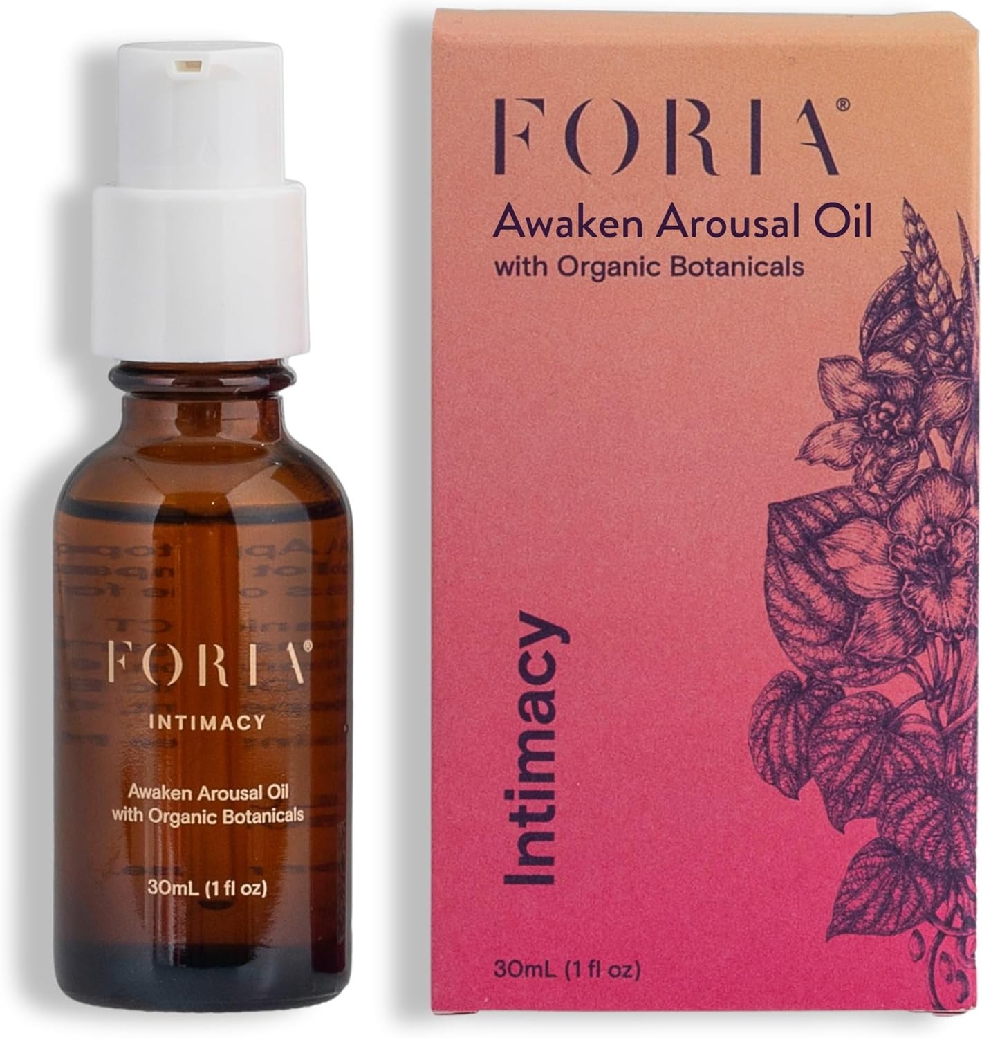 Awaken Arousal Oil – Organic, All-Natural – Safe for Sensitive Skin – 1 Fl Oz