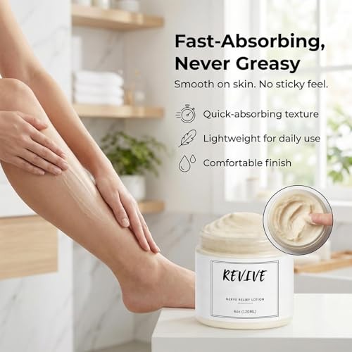 Revive Care Knee Nerve Relief Lotion Magnesium Menthol