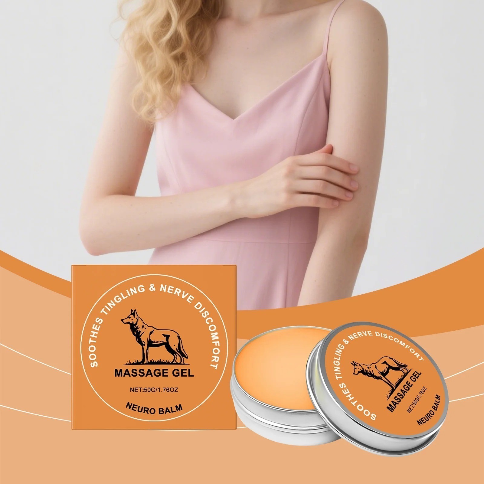 1-3X Neuro Balm, Joint Care Soothing Cream, Herbal Cooling Soothing Cream