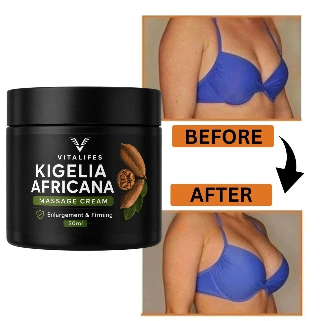Kigelia Africana Pure Herbal Extract Massage Oil, Natural Ingredients – (50 g)