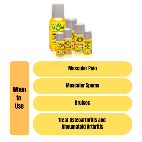 Namman Muay Thai Boxing Liniment Sport Athlete Massage Oil