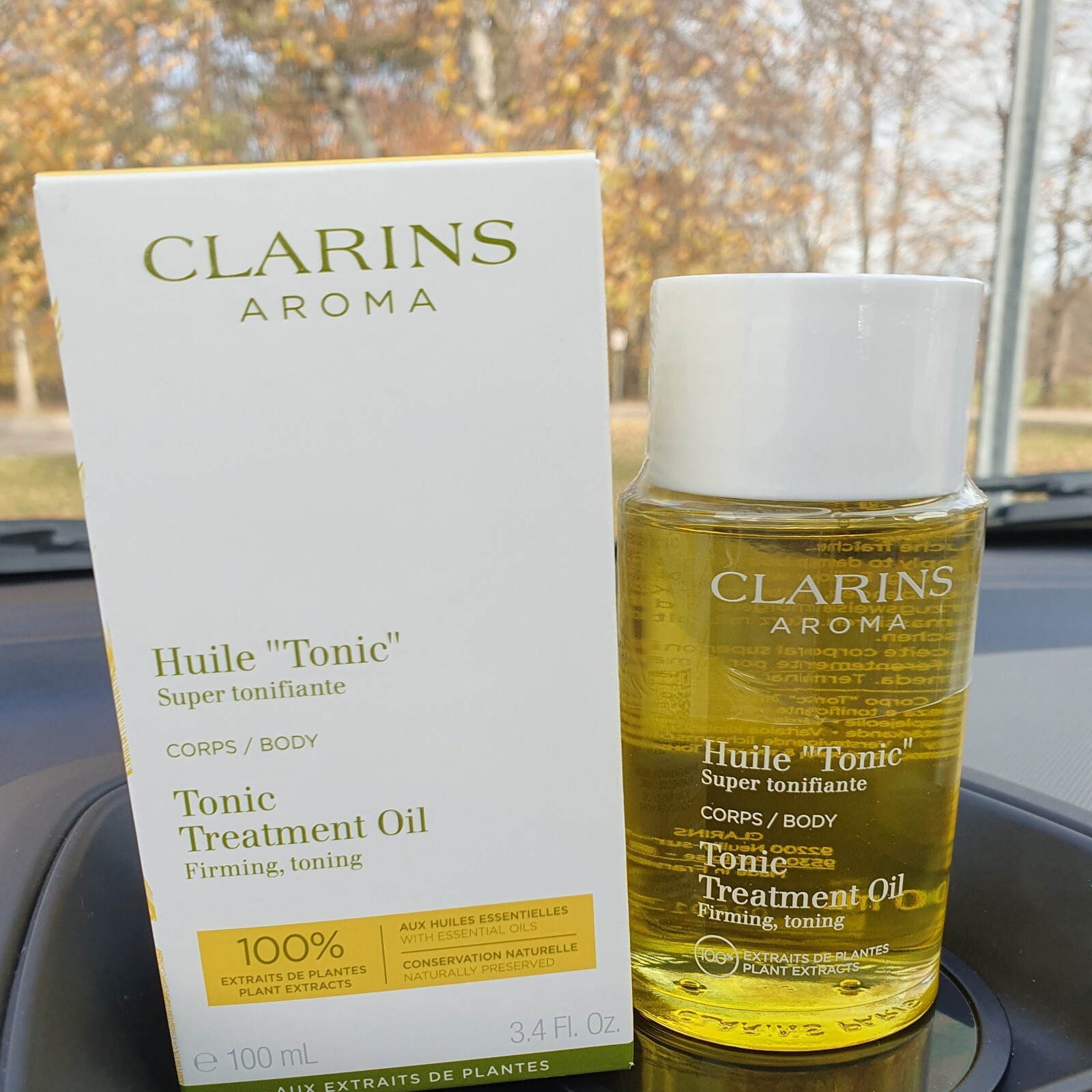 Clarins Tonic Treatment Oil (Firming,Toning) 100ml/3.4fl.oz. New In Box