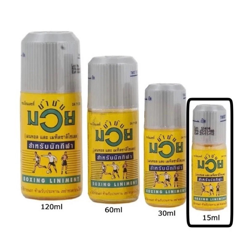 Namman Muay Thai boxing Liniment Sport Athlete Massage Oil Analgesic Cream