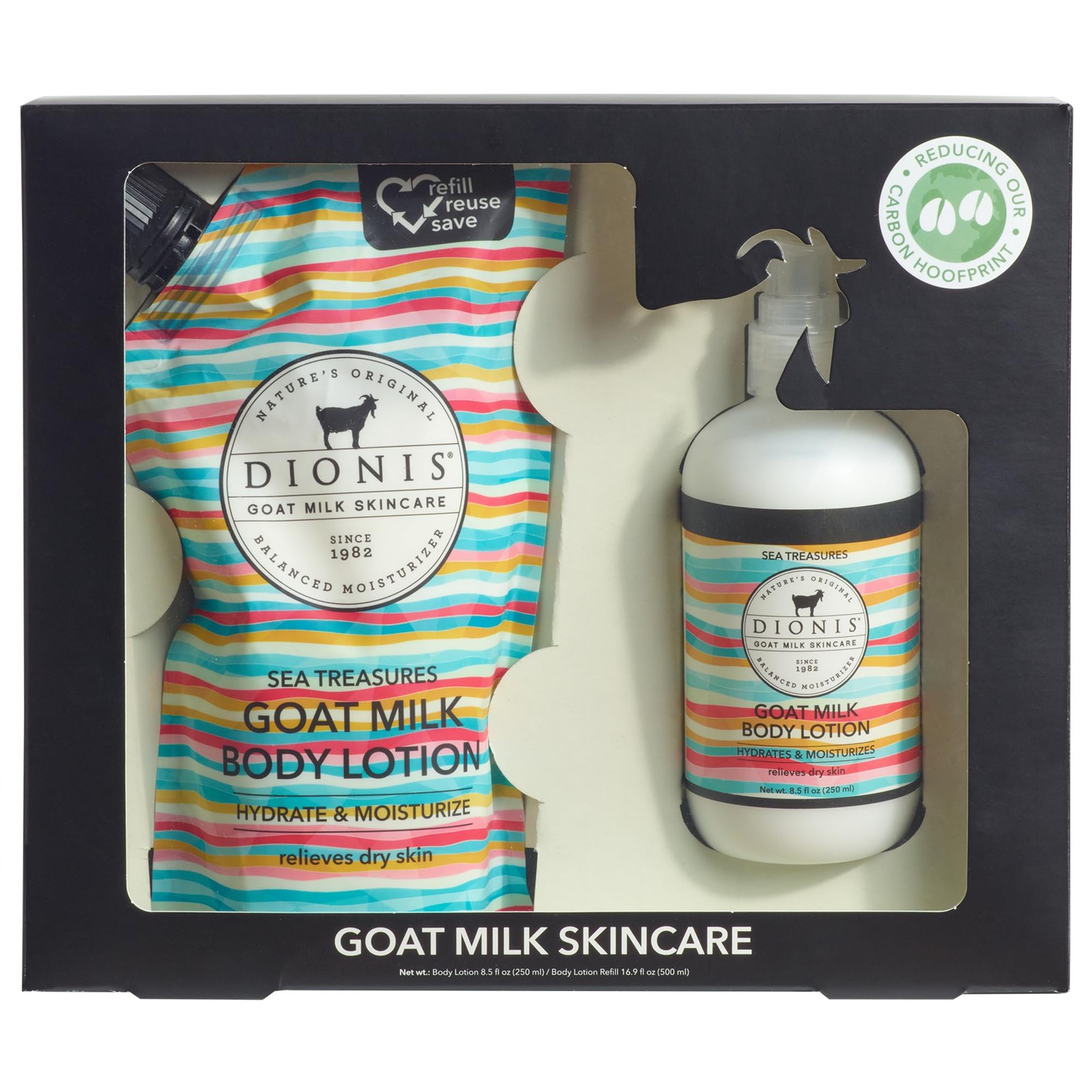 Dionis Goat Milk Moisturizing Lotion & 25.4 Fl Oz (Pack of 1), Sea Treasures