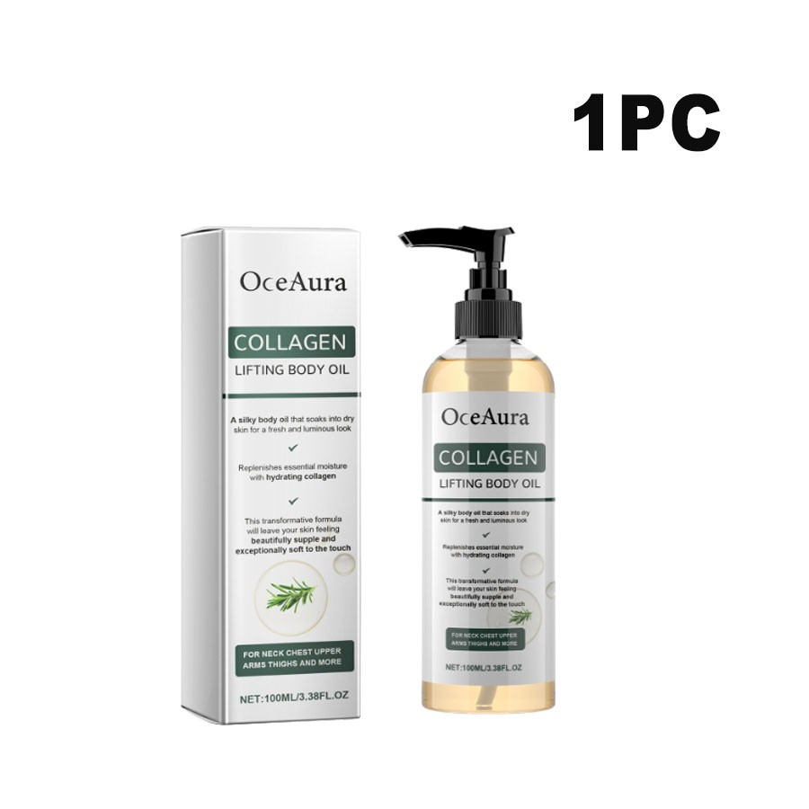 100ml Collagen Lifting Body Oil Firming Anti Aging Wrinkles Scars & Stretch Mark