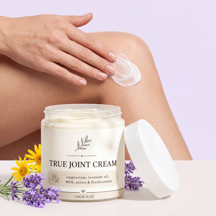 Organics True Joint Cream, Moisturizing Massage Cream for Body Joints HOT