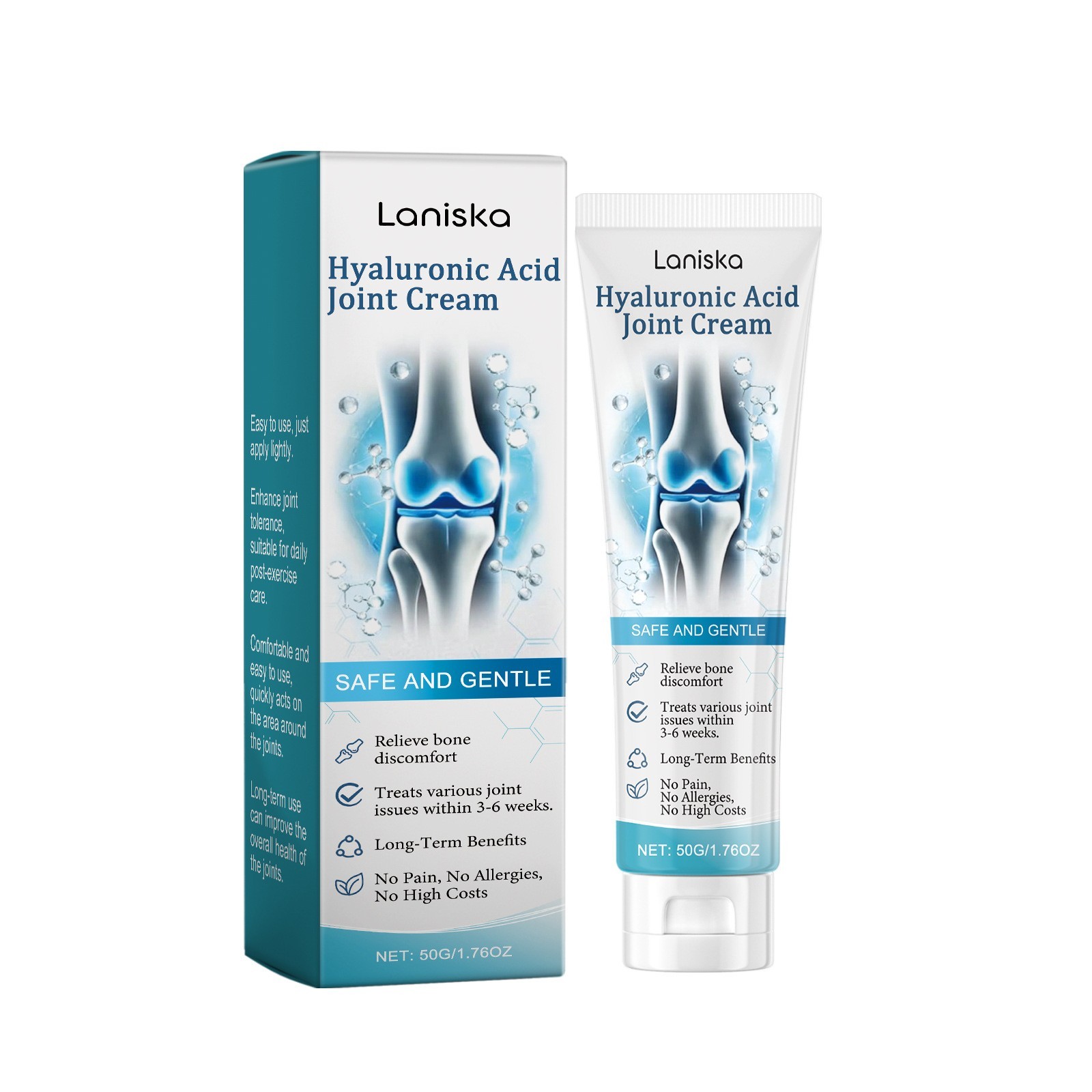 1-5Pcs Hyaluronic Acid Joint Pain Relief Cream Joint Cream Arthroheal Relief