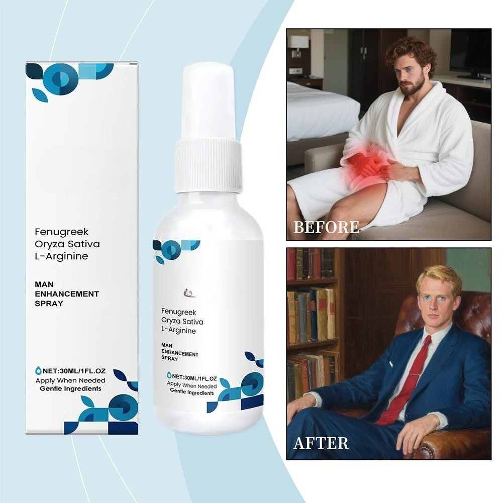 Men’s Body Nourishing Spray – Moisturizing and Lightweight – Daily Hydration