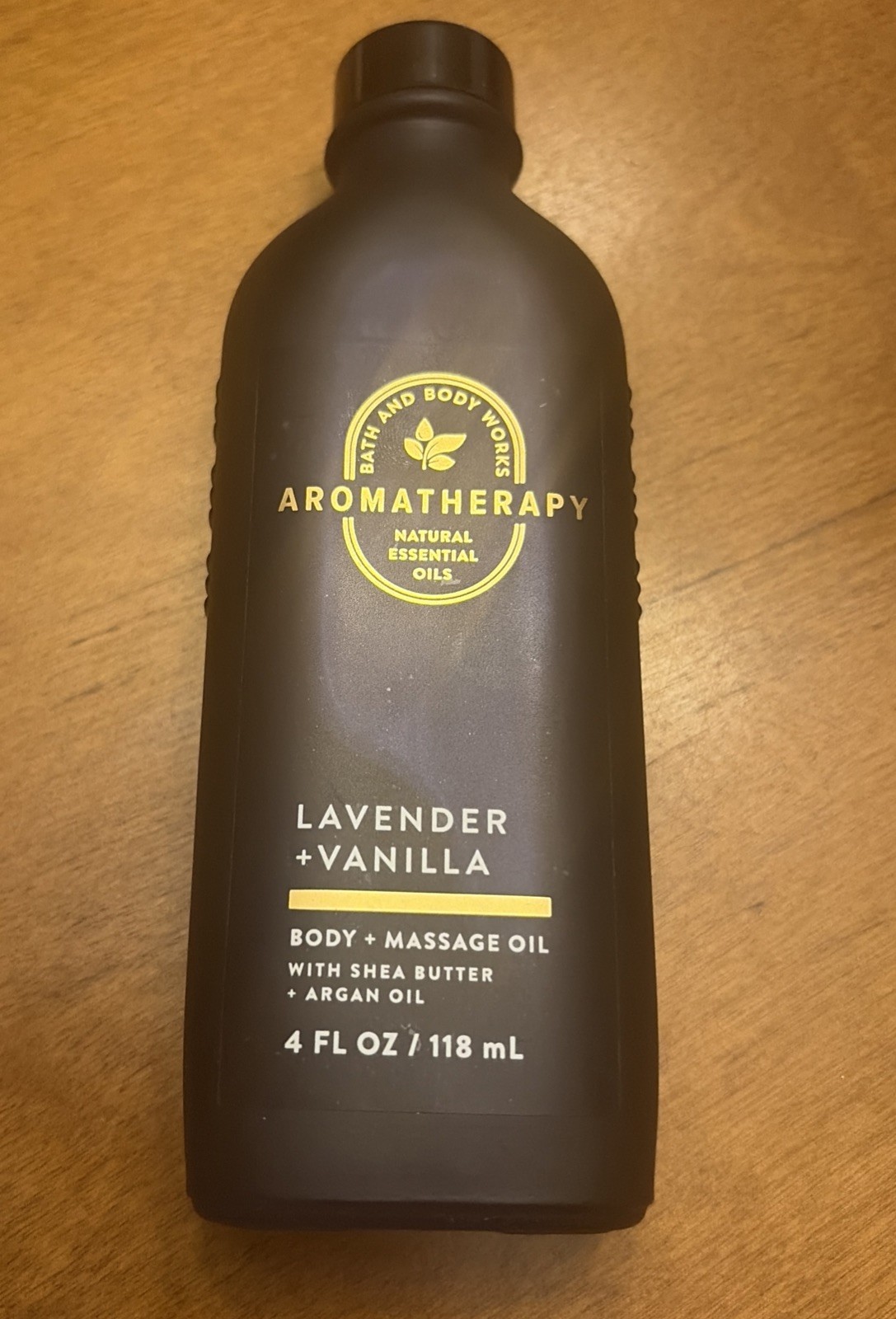 Bath Body Works Lavender Vanilla 4oz Body Oil Massage Oil Aromatherapy B10 A
