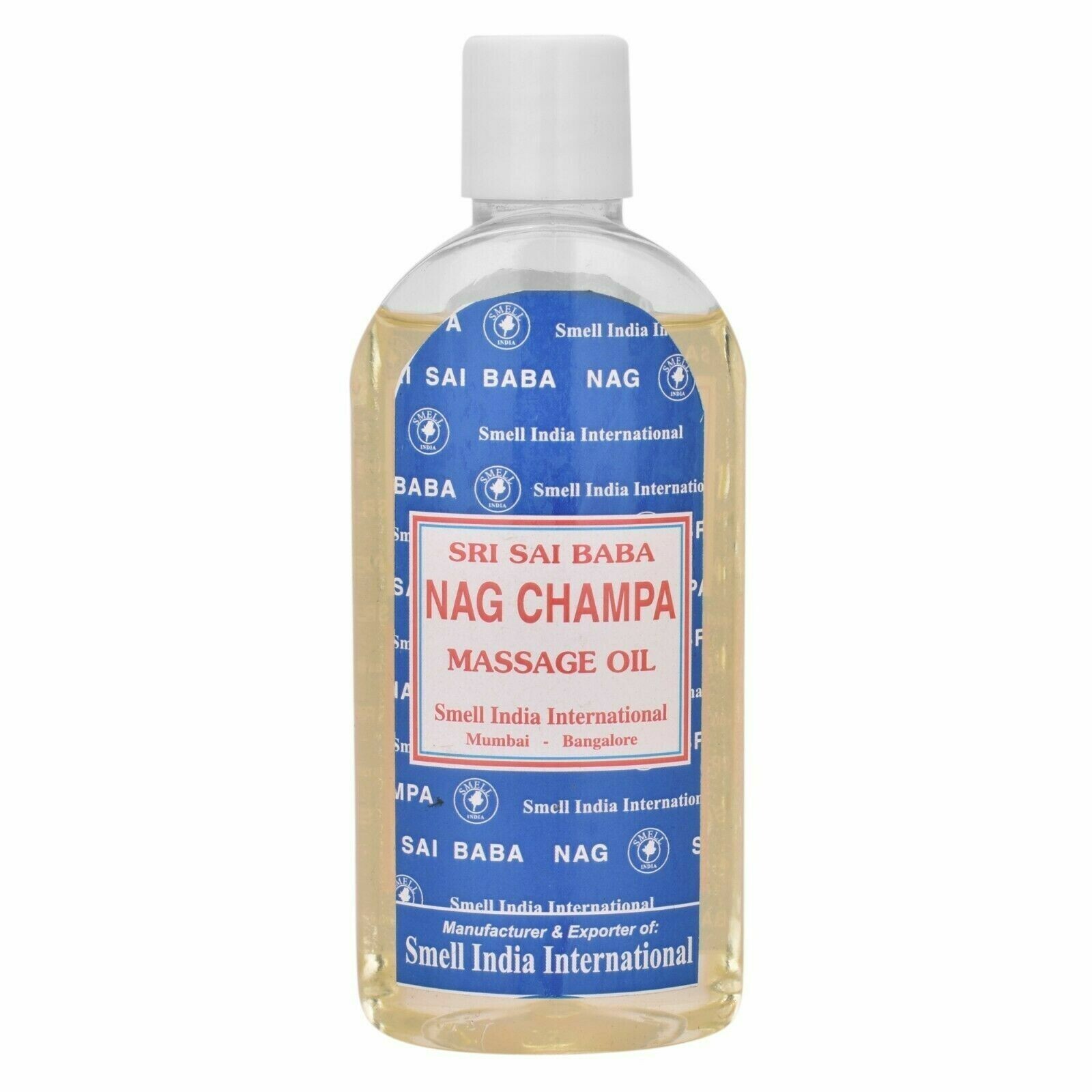 Sri Sai Baba Nag Champa Massage Oil Body Essential Oil Free From Alcohol 100ML