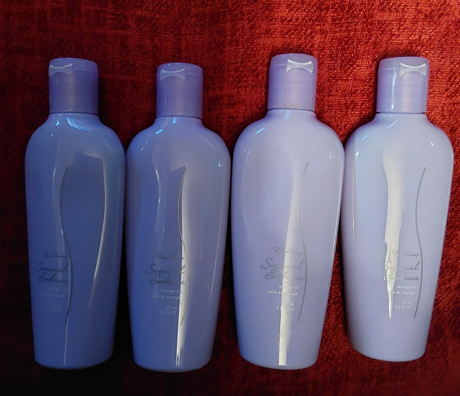 Avon’s Far Away SENSUAL EMBRACE Massage Oil 4.2fl. oz. (Lot of 4)