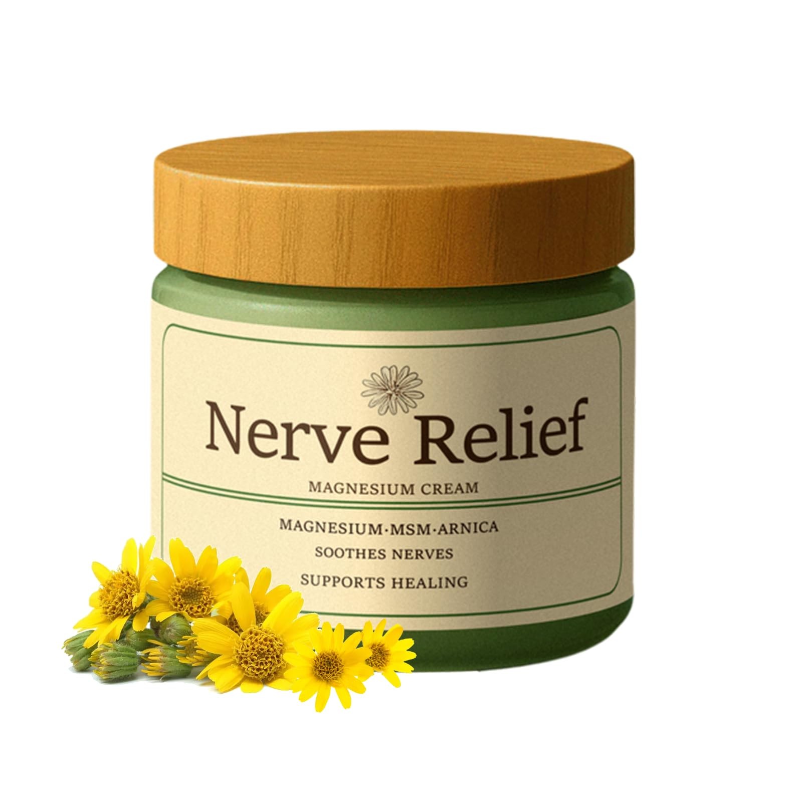 DYALE Nerve Relief Magnesium Cream, 2.5 Fl Oz (Pack of 1), 1pc