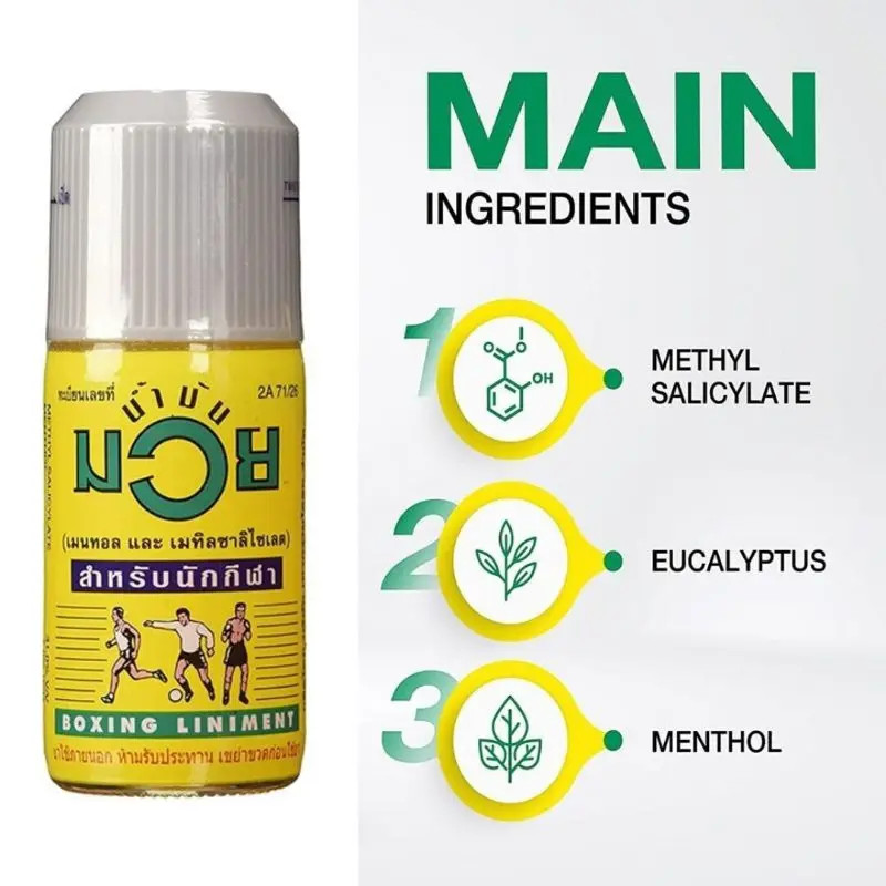 Namman Muay Thai Boxing Liniment Sport Athlete Massage Oil