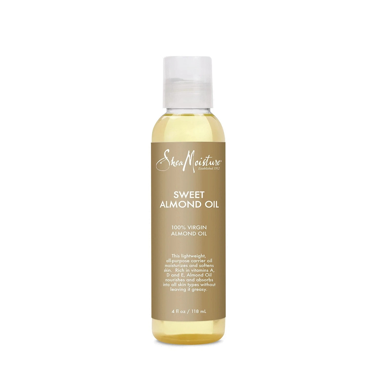 SheaMoisture Body Oil for Dry Skin Sweet Almond Oil Cruelty Free 4 oz New