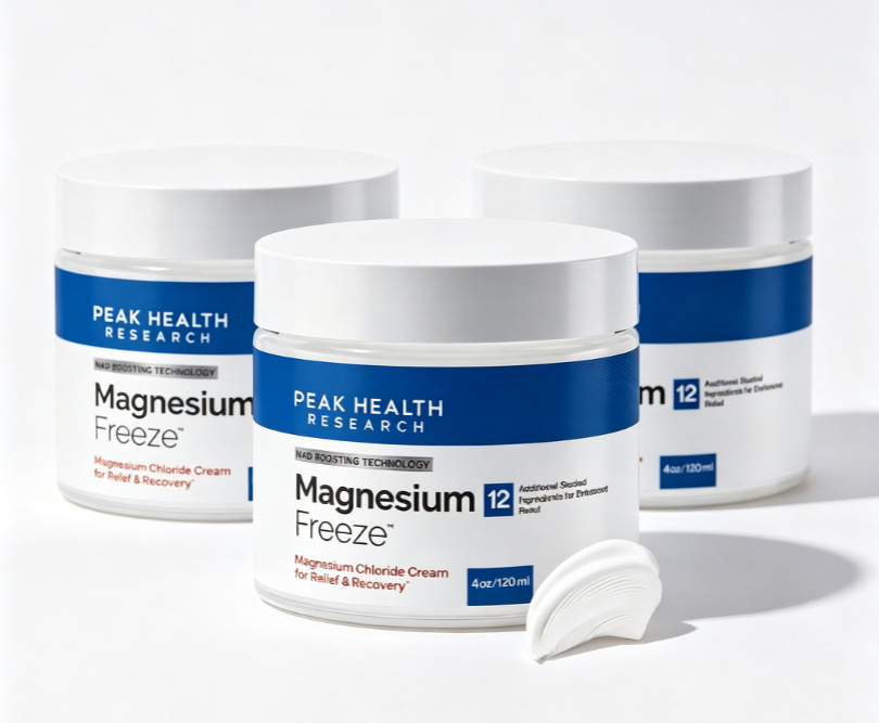 Magnesium Freeze Topical Magnesium Cream with Niacinamide For Joints Low Back US