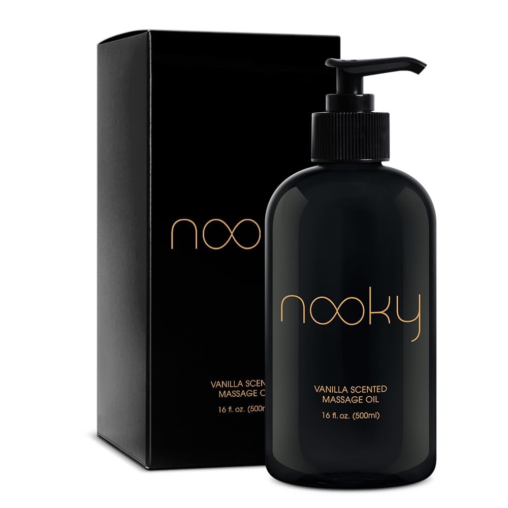 Vanilla Massage Oil with Fractionated Coconut Oil.16 Ounce