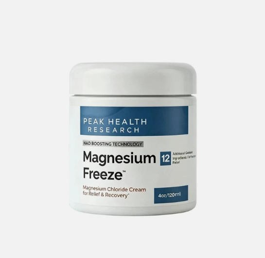 Magnesium Freeze Magnesium Cream With Niacinamide For Joints Low Back Topica