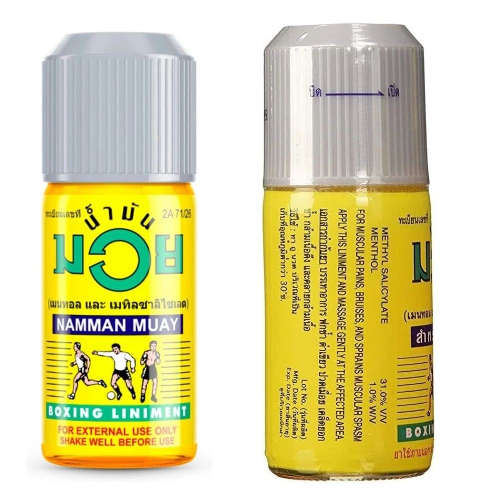 Namman Muay Thai Boxing Liniment Oil 15cc 30cc 60cc 120cc Choose Size