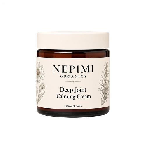 Nepimi Organics Deep Joint Calming Cream,Moisturizing Massage Topical Body Cream